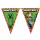 Girlanda so zelenou vlajkou Minecraft FSC 2,3 m