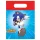Sonic the Hedgehog Sega Geschenktüte aus Papier, 4 Stück