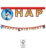 Nápis Sonic the Hedgehog Sega Happy Birthday FSC 2 m