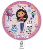 Gabis Puppenhaus-Freunde, Pappteller, 8 Stück, 23 cm, FSC-zertifiziert