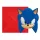 Pozvánka na párty Sonic the Hedgehog Sega, 6 kusov, FSC