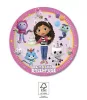 Gabi babaháza Friends papírtányér 8 db-os 20 cm FSC