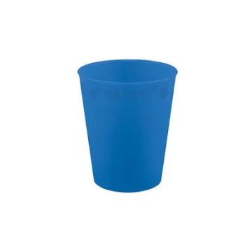 Kék Bright Blue micro prémium műanyag pohár 250 ml