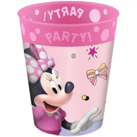   Disney Minnie Junior Micro Premium-Kunststoffbecher-Set, 4er-Set, 250 ml