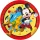 Disney Mickey „Jump to Fun“-Pappteller, 8 Stück, 23 cm, FSC-zertifiziert