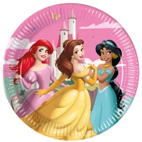   Disney Prinzessinnen „Gestalte deine Welt“-Pappteller, 8 Stück, 20 cm, FSC-zertifiziert