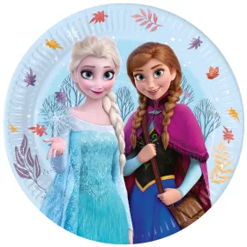   Disney Frozen Idyllic Wonder Pappteller, 8 Stück, 23 cm, FSC