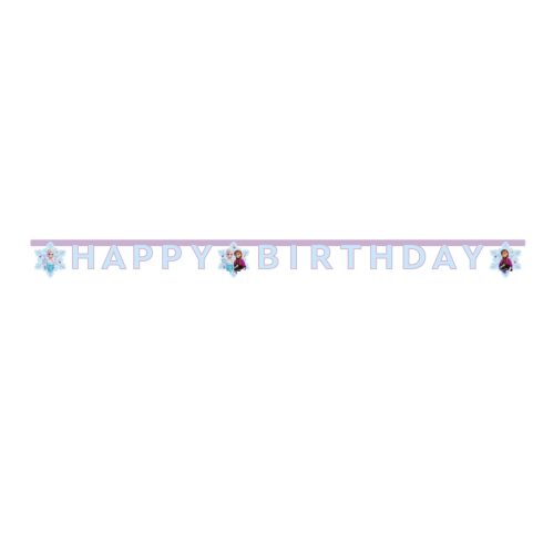 Disney Jégvarázs Idyllic Wonder Happy Birthday felirat FSC 2 m