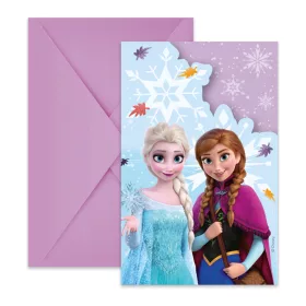 Disney Frozen Idyllic Wonder Partyeinladungen, 6 Stück, FSC