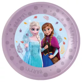   Disney Frozen Idyllic Wonder Micro Premium Kunststoff-Flachteller-Set, 4er-Set, 21 cm