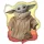 Star Wars Grogu fólia lufi 87x104 cm