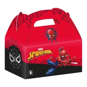 Spider-Man World of Web Geschenkbox, Partybox 4 Stück