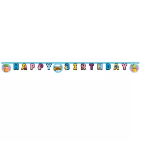 Stumble Guys Chaos Runner Happy Birthday Schild 200 cm FSC