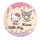Hello Kitty Kuromi Pappteller, 8 Stück, 23 cm, FSC