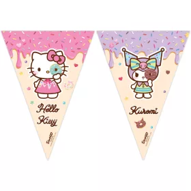 Girlanda s vlajkami Hello Kitty Kuromi FSC 2,3 m