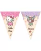 Girlanda s vlajkami Hello Kitty Kuromi FSC 2,3 m