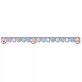   Peppa Pig „Mit Liebe – Alles Gute zum Geburtstag“-Schild, 200 cm, FSC-zertifiziert