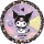 Hello Kitty Kuromi Pop Art Pappteller, 8 Stück, 23 cm, FSC