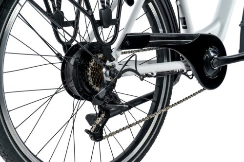 Leader Fox LATONA 26/ 18"white, elektromos kerékpár