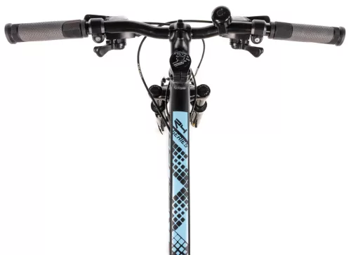 Leader Fox SPIDER fiú gyermek kerékpár, 2026 24"/14", fekete matt