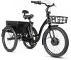 Elektromos kerékpár Leader Fox háromkerekű LOVELO, modell 2025 17,4 Ah / 626 Wh fekete