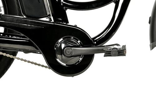 Elektromos kerékpár Leader Fox háromkerekű LOVELO, modell 2025 17,4 Ah / 626 Wh fekete