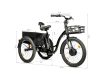 Elektromos kerékpár Leader Fox háromkerekű LOVELO, modell 2025 17,4 Ah / 626 Wh fekete