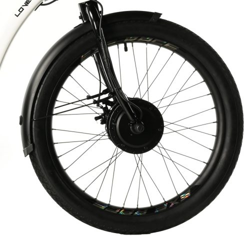 Elektromos kerékpár Leader Fox háromkerekű LOVELO, modell 2025 17,4 Ah / 626 Wh fehér