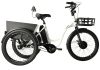 Elektromos kerékpár Leader Fox háromkerekű LOVELO, modell 2025 17,4 Ah / 626 Wh fehér