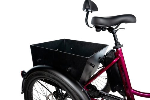 Elektromos kerékpár Leader Fox háromkerekű CURTIS, modell 2025 17,4 Ah / 626 Wh lila