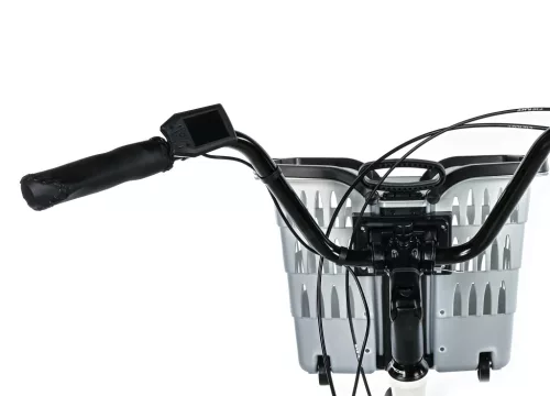 Leader Fox elektromos háromkerekű kerékpár BORMIO, 2025-ös modell, 518 Wh, fehér