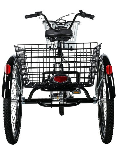 Leader Fox elektromos háromkerekű kerékpár BORMIO, 2025-ös modell, 518 Wh, fehér