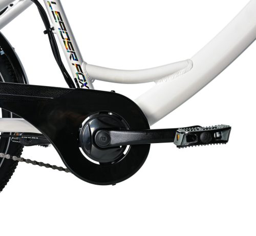 Leader Fox elektromos háromkerekű kerékpár BORMIO, 2025-ös modell, 518 Wh, fehér