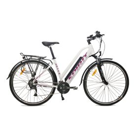   Spirit JOYCE elektromos kerékpár fehér, beépített 13Ah akkumulátor 2. osztály