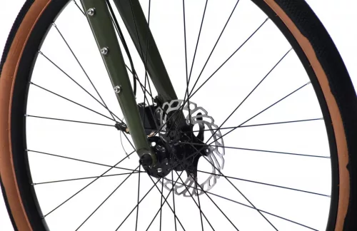 Capriolo G 9.6 gravel kerékpár zöld, 49 váz