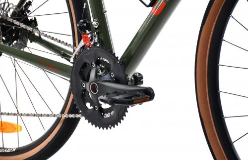 Capriolo G 9.6 gravel kerékpár zöld, 49 váz