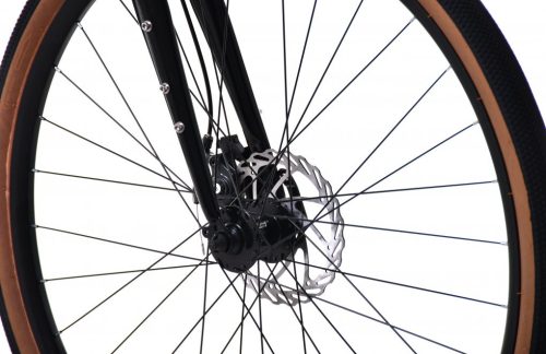 Capriolo G 9.4 gravel kerékpár fekete, 49 váz