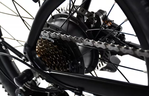 Capriolo E-BIKE Folding 20 M:2025 fekete elektromos kerékpár