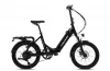 Capriolo E-BIKE Folding 20 M:2025 fekete elektromos kerékpár