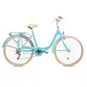 Capriolo Diana 28"/20" városi kerékpár türkiz