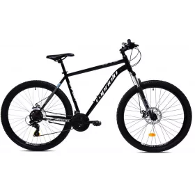   Capriolo OXYGEN 29"/21HT black white blue hegyi kerékpár, fekete
