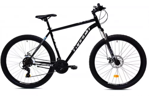 Capriolo OXYGEN 29"/21HT black white blue hegyi kerékpár, fekete