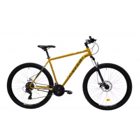   Capriolo OXYGEN 29"/21HT mustard hegyi kerékpár, fekete