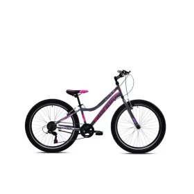   Capriolo DIAVOLO 400 hegyikerékpár 24"/12", szürke, rózsaszín