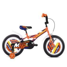   Capriolo BMX 16"HT MUSTANG gyerek kerékpár, narancssárga-kék-fekete