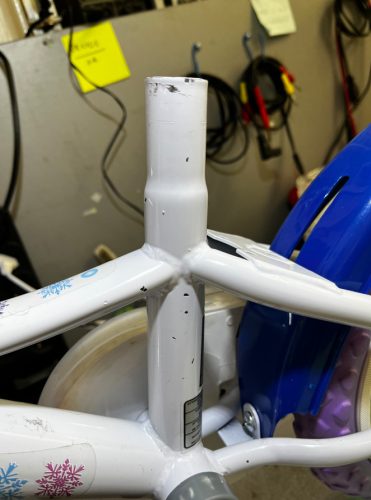 Gyerekkerékpár Dino Bikes 124GLN SNOW QUEEN 12" lányos - 2. osztály