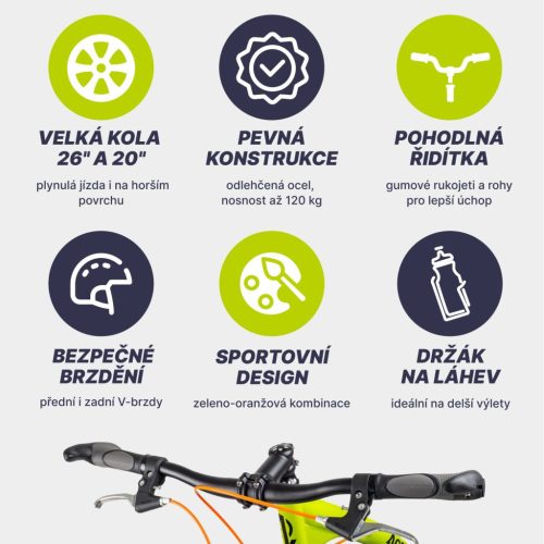 Robogó Acra Joy Racer