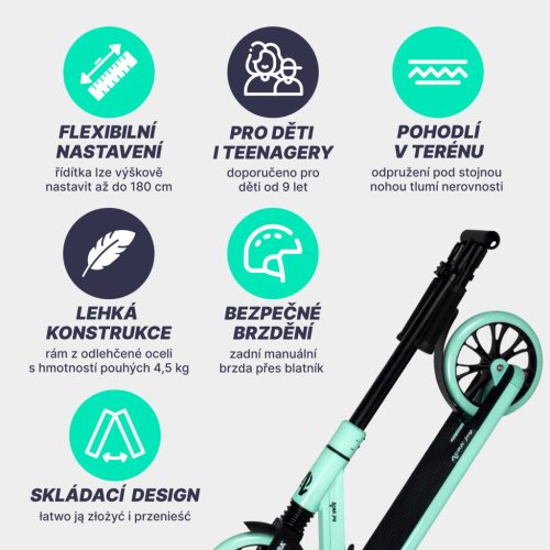 Acra Joy Nimble összecsukható robogó