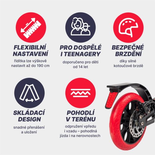 Acra Joy Diablo  összecsukható roller