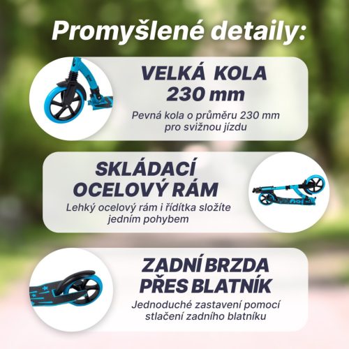 Scooter Acra Joy IMP összecsukható robogó